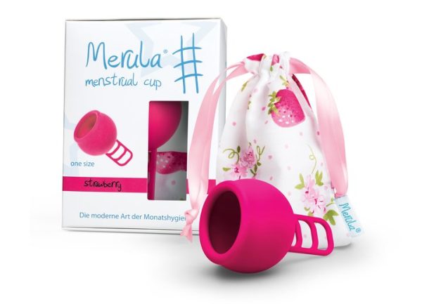 Merula menskopp one size strawberry